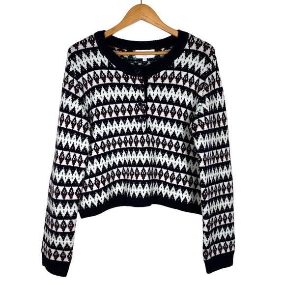 NWOT La Ligne Recurate Courchevel Henley Sweater L - Picture 2 of 9